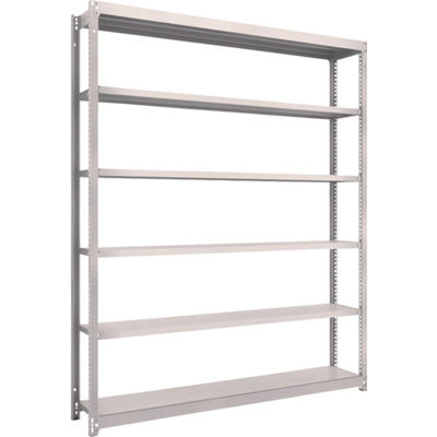 TRUSCO スチールラック M1.5型軽中量棚 1760×295×H2100 6段単体 ネオグレー M1.5-7636 NG（直送品）