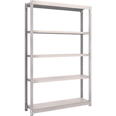 TRUSCO スチールラック M1.5型軽中量棚 1160×295×H1800 5段単体 ネオグレー M1.5-6435 NG（直送品）