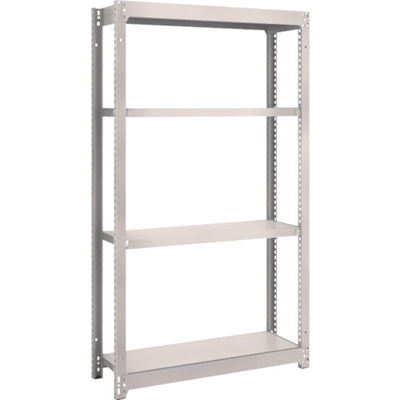 TRUSCO スチールラック M1.5型軽中量棚 860×295×H1500 4段単体 ネオグレー M1.5-5334 NG（直送品）