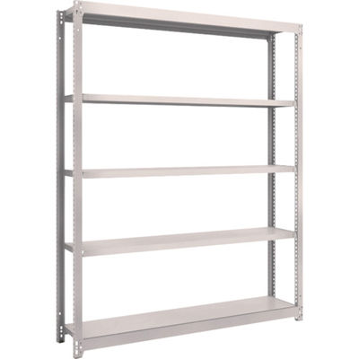 TRUSCO スチールラック M1.5型軽中量棚 1460×295×H1800 5段単体 ネオグレー M1.5-6535 NG（直送品）