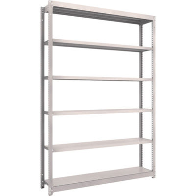 TRUSCO スチールラック M1.5型軽中量棚 1460×295×H2100 6段単体 ネオグレー M1.5-7536 NG（直送品）