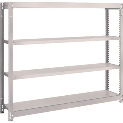 TRUSCO スチールラック M1.5型軽中量棚 1460×295×H1200 4段単体 ネオグレー M1.5-4534 NG（直送品）