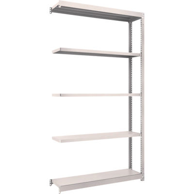 TRUSCO スチールラック M1.5型軽中量棚 1160X295XH2100 5段連結 ネオグレー M1.5-7435B NG（直送品）