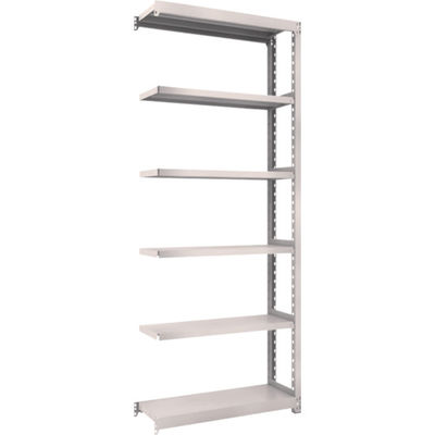 TRUSCO スチールラック M2型軽中量棚 860×300×H2100 6段 連結 ネオグレー M2-7336B NG 1セット(1個)（直送品）