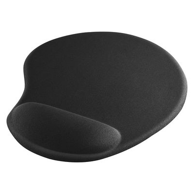 バッファロー リストレスト一体型マウスパッド ブラック BSPD16BK 1台（直送品）