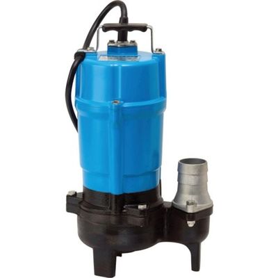 鶴見製作所 ツルミ 一般工事排水用水中ハイスピンポンプ 60HZ 口径50mm 単相100V HSU2.55S-60HZ 1台（直送品）