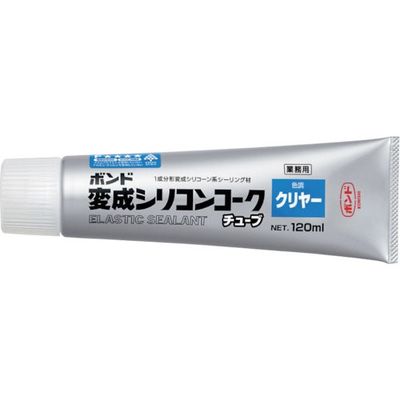コニシ ボンド 変成シリコンコーク クリヤー チューブ 120ML #05804 05804 1本 247-7363（直送品）