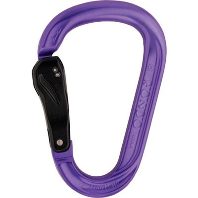 AUSTRIALPIN ALPIN カラビナ HMS ROUND スライドオートロックカラビナ パープル KR43B-P 1個（直送品）