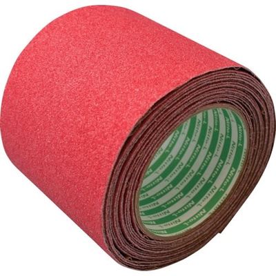 日東電工 日東エルマテ ノンスリップテープ 100mm×5m レッド LS-100R 1巻 252-2711（直送品）