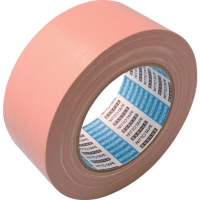 日東電工 日東 養生用布粘着テープ NO.7503 50mm×25m さんご NO7503X50 1巻 252-1394（直送品）