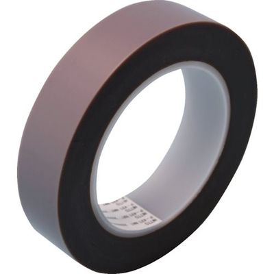 日東電工 日東電工アメリカ PTFEフィルム基材シリコーン粘着テープ Pー421 25.4mm×33m グレー P421X1 1巻（直送品）