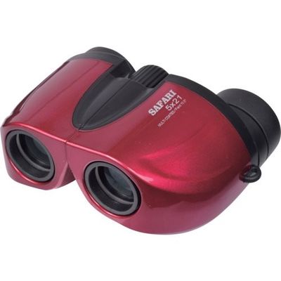 サイトロンジャパン SIGHTRON コンパクト広視野5倍双眼鏡 SAFARI5X21 レッド SAFARI5X21RD 1個（直送品）