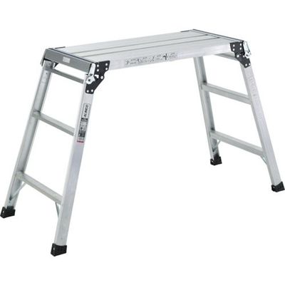 アルインコ プロ仕様足場台 天板高さ0.82m 最大使用質量130kg PXGK-910W 1台 250-9697（直送品）