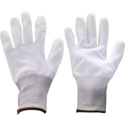 トラスコ中山 TRUSCO 耐切創ウレタン背抜き手袋 耐切創レベル2 Lサイズ TCRGU2-L 1双 255-9312（直送品）