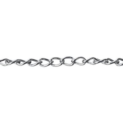 トラスコ中山 TRUSCO 鉄クロームマンテルチェーン 2.3mm×10m TIM123-10M 1本 257-6166（直送品）