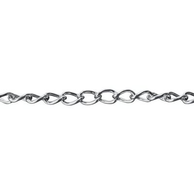 トラスコ中山 TRUSCO 鉄クロームマンテルチェーン 2.3mm×2m TIM123-2M 1本 257-6154（直送品）