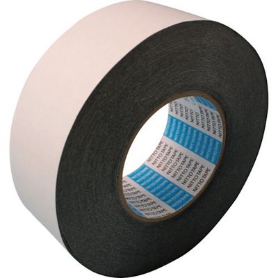 日東電工 日東 ゴム固定用両面テープ VRー5321 20mm×50m ブラック VR-5321-20 1巻 249-7029（直送品）