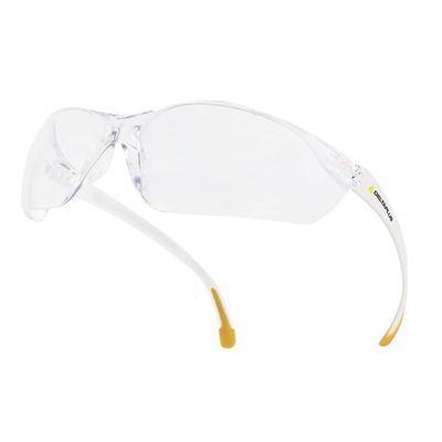 DELTA PLUS MEIA CLEAR 安全メガネ(軽量約22g) DI005 1個 64-4010-50（直送品）