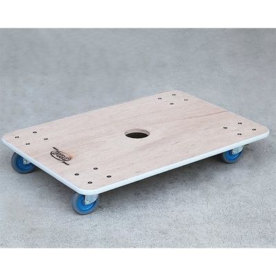 ワコーパレット 合板台車 ループバンパー 800×550×143 EVA-8055-100 1個 64-4283-46（直送品）