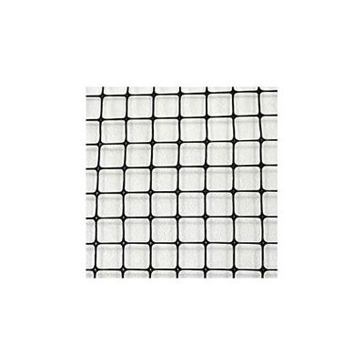 アズワン トリカルネット産業用 PP MSー3黒 ピッチ20mm×21mm 幅1m×長さ1m 64-4313-76 1枚（直送品）