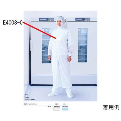 ワコウ セーフティースーツ L ブルー E4008-1 1枚 64-6228-86（直送品）