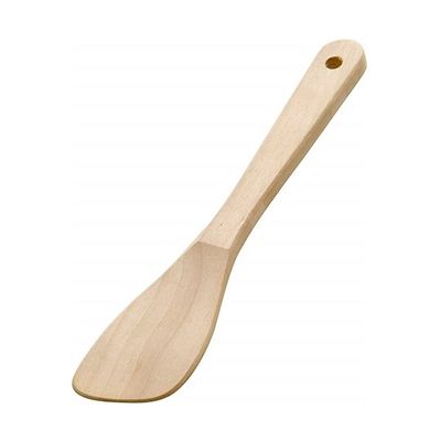 アズワン 木製調理ヘラ小 厚口 斜め 260mm 64-7528-16 1個（直送品）