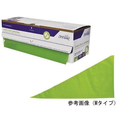 アズワン 使い捨て絞り袋(ヨーロッパ) L 100枚入 64-7533-27 1個(100枚)（直送品）