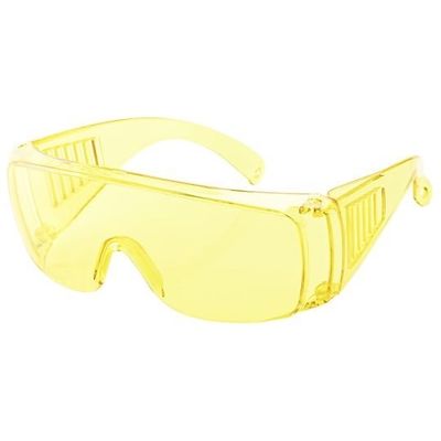 高芝ギムネ製作所 安全メガネ イエロー 12個入 2731-Y 1ケース(12個) 64-4380-81（直送品）