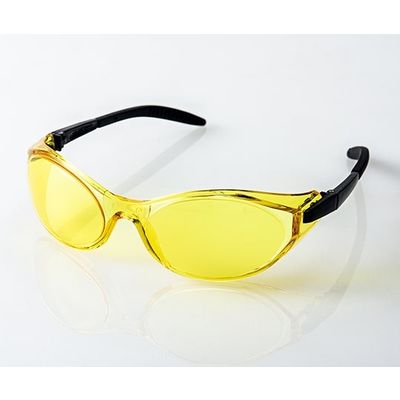 高芝ギムネ製作所 アメリカンスタイル安全ゴーグル イエロー 12個入 2721-Y 1ケース(12個) 64-4380-87（直送品）