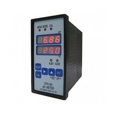 富士精密電機 パネル型 pH指示調節計(DIN96×48規格小型デジタルpH調節計) DC4~20mA絶縁出力 CPH-5H 1台（直送品）
