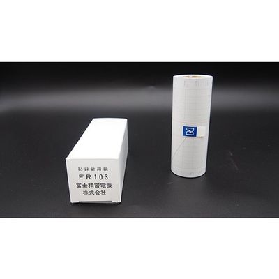富士精密電機 記録調節計用記録紙(FRー5、FRー6用) FR-103 1箱(10個) 64-8853-20（直送品）