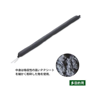 湘南ワイパーサプライ Oilguard ソックス 9782 薬品用 直径8cm×長さ120cm 721024 1箱(12本)（直送品）