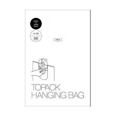 オザックス トパック ハンギングバッグ 14号 00310388 1ケース(5000枚) 64-9110-95（直送品）