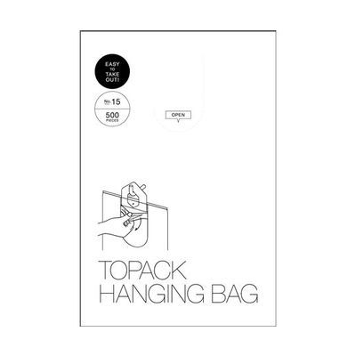 オザックス トパック ハンギングバッグ 15号 00310390 1ケース(5000枚) 64-9110-96（直送品）