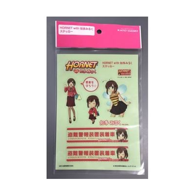 加藤電機 HORNET withv知多みるく ステッカー ST06C 1枚 64-9313-44（直送品）