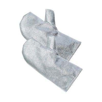 帝健 カーマロンRアルミ蒸着耐熱手袋(2本指ミトン) 35cm RGM47 1双 64-9331-81（直送品）