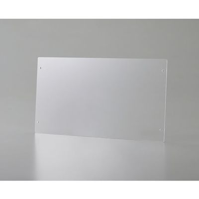 日本緑十字社 高輝度蓄光標識貼付用プレート 壁面用 KEP1323 140×254mm 透明 樹脂製 377006 1枚（直送品）