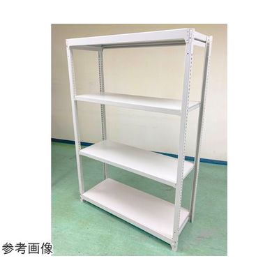 中軽量ボルトレスラック らくらくラック 単体 H1800×W1200×D450mm 天地4段単体 SR20-6445-4 1組（直送品）