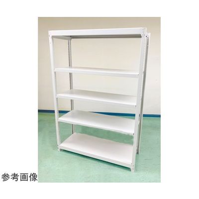 中軽量ボルトレスラック らくらくラック 増連 H1800×W1200×D300mm 天地5段増連 SR20-6430-5R 1組（直送品）
