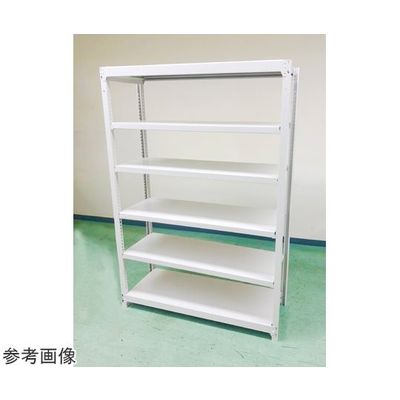中軽量ボルトレスラック らくらくラック 単体 H1800×W900×D450mm 天地6段単体 SR20-6345-6 1組（直送品）