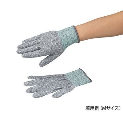 アズワン アズツール耐切創手袋(レベル5・コート無) 緑 Mサイズ 4-3164-03 1双（直送品）