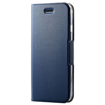 iPhone SE 第3・2世代/8/7 用 ケース カバー レザー 手帳 ネイビー PM-A22SPLFUNV エレコム 1個（直送品）