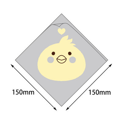 ヤマニパッケージ シュー袋 ヒヨコ 150角 5000枚(100×50) 10-256 1ケース(5000枚入(100枚×50袋))（直送品）