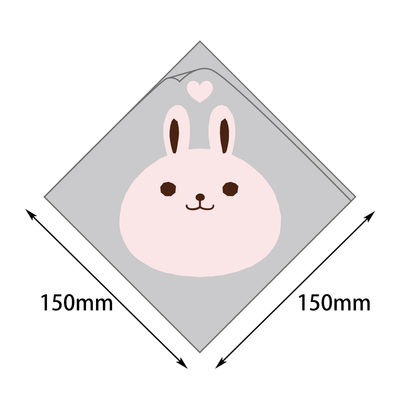 ヤマニパッケージ シュー袋 ウサギ 150角 5000枚(100×50) 10-257 1ケース(5000枚入(100枚×50袋))（直送品）