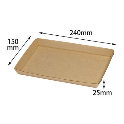 ヤマニパッケージ 紙トレー(ドリンクホール有) 300枚(25×12) 10-390 1ケース(300枚入(25枚×12袋))（直送品）