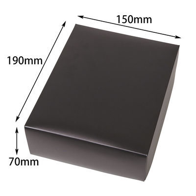 ヤマニパッケージ BKアフタヌーンティーBOX M 100枚(50×2) 16-221B 1ケース(100枚入(50枚×2袋))（直送品）