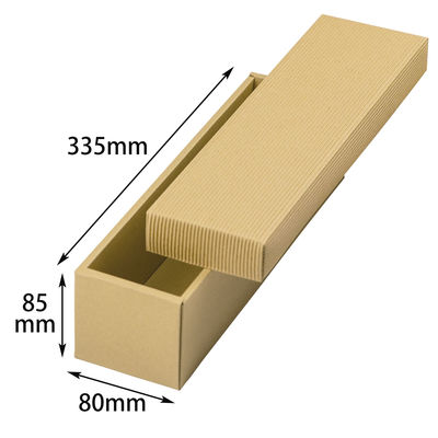 ヤマニパッケージ ナチュラルBOX27号ヒモ無 100枚 16-27N 1ケース(100枚入)（直送品）