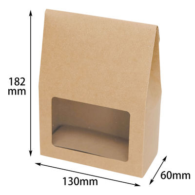 ヤマニパッケージ ミエルBOX クラフト L 200枚(10×20) 16-336 1ケース(200枚入(10枚×20袋))（直送品）