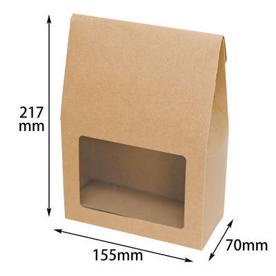 ヤマニパッケージ ミエルBOX クラフト LL 200枚(10×20) 16-337 1ケース(200枚入(10枚×20袋))（直送品）