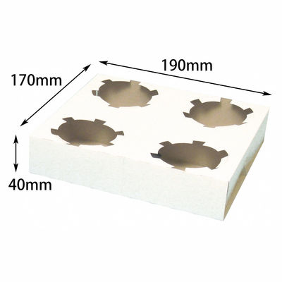 ヤマニパッケージ カップホルダー4穴(L) 500枚 CUP-4 1ケース(500枚入)（直送品）